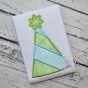 Party Hat Applique | Machine Embroidery Designs by JuJu