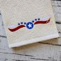 Patriotic Border 1 Embroidery | Machine Embroidery Designs by JuJu
