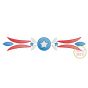 Patriotic Border 3 Sketch Embroidery | Machine Embroidery Designs by JuJu