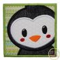 Penguin Box Applique | Machine Embroidery Designs by JuJu