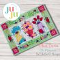 ITH Spring Garden Placemat | Machine Embroidery Designs by JuJu