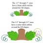 Pumpkin Monogram Topper Fill Embroidery | Machine Embroidery Designs by JuJu