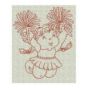 Redwork Cheerleaders Machine Embroidery Designs by JuJu