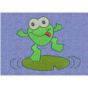 Ribbit! Machine Embroidery Designs by JuJu