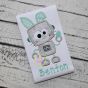 Robot Bunny Boy Applique | Machine Embroidery Designs by JuJu