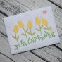 Rosebuds with Butterfly Embroidery | Machine Embroidery Designs by JuJu