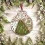 ITH Crazy Patch Ornament Round | Machine Embroidery Designs by JuJu