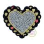 Scalloped Double Heart Applique | Machine Embroidery Designs by JuJu