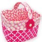 In The Hoop Fabric Basket Handle Straps | Machine Embroidery Designs by JuJu