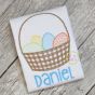 Scratchy Easter Basket Embroidery | Machine Embroidery Designs by JuJu