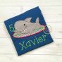 Shark Surfboard Applique | Machine Embroidery Designs by JuJu