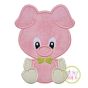Sitting Pig Boy Applique | Machine Embroidery Designs by JuJu