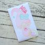 Gnome Baby Girl Sketch | Machine Embroidery Designs by JuJu