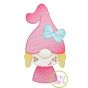 Gnome Little Girl Sketch | Machine Embroidery Designs by JuJu