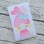 Gnome Little Girl Sketch | Machine Embroidery Designs by JuJu