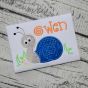 Snail in Grass Applique | Machine Embroidery Designs by JuJu