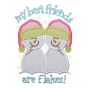 Snowman Friends are Flakes Applique | Machine Embroidery Designs by JuJu