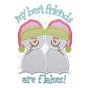 Snowman Friends are Flakes Applique | Machine Embroidery Designs by JuJu