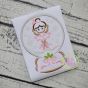 Snow Globe Ballerina Embroidery | Machine Embroidery Designs by JuJu