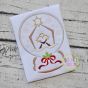 Snow Globe Manger Embroidery | Machine Embroidery Designs by JuJu