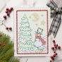 Christmas Greeting Cards 21 | Machine Embroidery Designs by JuJu