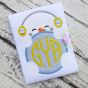 Snowman Peeker Applique | Machine Embroidery Designs by JuJu