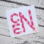Stacked Sans Floss Applique Monogram Font | Machine Embroidery Designs by JuJu