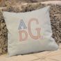 Stacked Serif Patriotic Motif Embroidery Monogram Font | Machine Embroidery Designs by JuJu