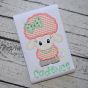 Standing Lamb Girl Applique | Machine Embroidery Designs by JuJu