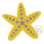 Starfish Applique | Machine Embroidery Designs by JuJu