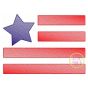 Star Flag SKETCH Embroidery | Machine Embroidery Designs by JuJu