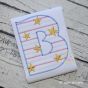 Stars and Stripes Embroidery Font | Machine Embroidery Designs by JuJu