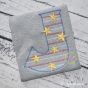 Stars and Stripes Embroidery Font | Machine Embroidery Designs by JuJu