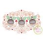 Super Swirly Acorn Trio Sketch Embroidery | Machine Embroidery Designs by JuJu