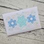 Super Swirly Snowflake Trio Sketch Embroidery | Machine Embroidery Designs by JuJu