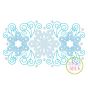 Super Swirly Snowflake Trio Sketch Embroidery | Machine Embroidery Designs by JuJu