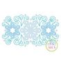Super Swirly Snowflake Trio Sketch Embroidery | Machine Embroidery Designs by JuJu