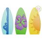 Surfboard Trio Sketch | Machine Embroidery Designs by JuJu