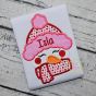Sweet Snowgirl Face Applique | Machine Embroidery Designs by JuJu