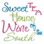 Sweet Tea House Wine | Machine Embroidery Designs by JuJu