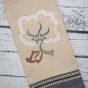 Swirly Cotton Boll Motif Embroidery | Machine Embroidery Designs by JuJu