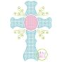 Swirly Cross Motif | Machine Embroidery Designs by JuJu