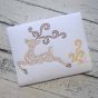 Swirly Deer Motif Embroidery | Machine Embroidery Designs by JuJu