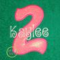 Tally Numbers Set Applique | Machine Embroidery Designs by JuJu