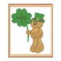 Irish Ted E. O'Bear Machine Embroidery Designs by JuJu