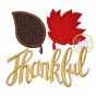 Thankful Leaves Applique | Machine Embroidery Designs by JuJu
