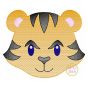 Tiger Face Boy Sketch Embroidery | Machine Embroidery Designs by JuJu