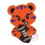 Tiger Football Mascot Applique | Machine Embroidery Designs by JuJu