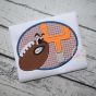 Tough Football Goal Post Applique | Machine Embroidery Designs by JuJu