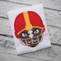 Tough Football Helmet Applique | Machine Embroidery Designs by JuJu